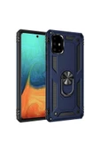 CEPCASE    Samsung Galaxy A71 Kılıf Standlı Magnet Mıknatıslı Yüzük Armored Zırhlı Kapak thumbnail 1