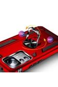 CEPCASE    Xiaomi Mi 12t Kılıf Standlı Magnet Mıknatıslı Yüzük Armored Zırhlı Kapak thumbnail 3