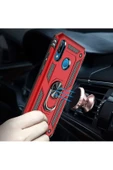 CEPCASE    Huawei P20 Lite Kılıf Standlı Magnet Mıknatıslı Yüzük Armored Zırhlı Kapak thumbnail 5