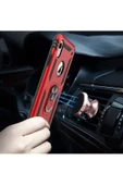 CEPCASE    Iphone Xr 6.1 Kılıf Standlı Magnet Mıknatıslı Yüzük Armored Zırhlı Kapak thumbnail 5