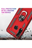CEPCASE    Huawei P30 Lite Kılıf Standlı Magnet Mıknatıslı Yüzük Armored Zırhlı Kapak thumbnail 6