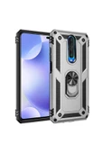 CEPCASE    Xiaomi Poco X2 Kılıf Standlı Magnet Mıknatıslı Yüzük Armored Zırhlı Kapak thumbnail 1