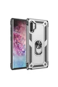 CEPCASE    Samsung Galaxy Note 10 Plus Kılıf Standlı Magnet Mıknatıslı Yüzük Armored Zırhlı Kapak thumbnail 2