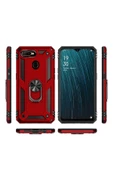 CEPCASE    Oppo A7x Kılıf Standlı Magnet Mıknatıslı Yüzük Armored Zırhlı Kapak thumbnail 3