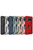 CEPCASE    Xiaomi Redmi Note 9 Pro 5g Kılıf Standlı Magnet Mıknatıslı Yüzük Armored Zırhlı Kapak thumbnail 5