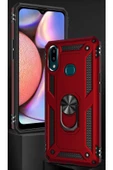 CEPCASE    Samsung Galaxy A10s Kılıf Standlı Magnet Mıknatıslı Yüzük Armored Zırhlı Kapak thumbnail 6