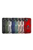 CEPCASE    Iphone 14 Kılıf Standlı Magnet Mıknatıslı Yüzük Armored Zırhlı Kapak thumbnail 3