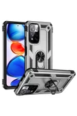CEPCASE    Xiaomi Redmi Note 11 Pro Plus 5g Kılıf Standlı Magnet Mıknatıslı Yüzük Armored Zırhlı Kapak thumbnail 1