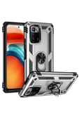 CEPCASE    Xiaomi Poco X3 Gt Kılıf Standlı Magnet Mıknatıslı Yüzük Armored Zırhlı Kapak thumbnail 2