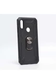 CEPCASE    Huawei Honor 8a Kılıf Standlı Magnet Mıknatıslı Yüzük Armored Zırhlı Kapak thumbnail 1