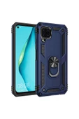 CEPCASE    Huawei P40 Lite Kılıf Standlı Magnet Mıknatıslı Yüzük Armored Zırhlı Kapak thumbnail 2