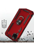 CEPCASE    Huawei P40 Lite Kılıf Standlı Magnet Mıknatıslı Yüzük Armored Zırhlı Kapak thumbnail 6