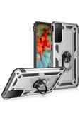 CEPCASE    Samsung Galaxy S21 Fe Kılıf Standlı Magnet Mıknatıslı Yüzük Armored Zırhlı Kapak thumbnail 1