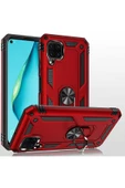 CEPCASE    Huawei P40 Lite Kılıf Standlı Magnet Mıknatıslı Yüzük Armored Zırhlı Kapak thumbnail 5