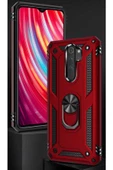 CEPCASE    Xiaomi Redmi Note 8 Pro Kılıf Standlı Magnet Mıknatıslı Yüzük Armored Zırhlı Kapak - 3