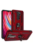 CEPCASE    Xiaomi Redmi Note 8 Pro Kılıf Standlı Magnet Mıknatıslı Yüzük Armored Zırhlı Kapak - 4