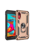 CEPCASE    Samsung Galaxy A2 Core Kılıf Standlı Magnet Mıknatıslı Yüzük Armored Zırhlı Kapak - 1