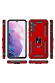 CEPCASE    Samsung Galaxy A54 Kılıf Standlı Magnet Mıknatıslı Yüzük Armored Zırhlı Kapak thumbnail 5