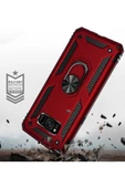 CEPCASE    Samsung Galaxy S8 Plus Kılıf Standlı Magnet Mıknatıslı Yüzük Armored Zırhlı Kapak thumbnail 5