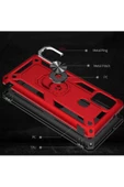 CEPCASE    Samsung Galaxy M31 Kılıf Standlı Magnet Mıknatıslı Yüzük Armored Zırhlı Kapak thumbnail 3