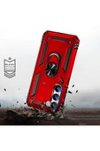 CEPCASE    Samsung Galaxy S23 Plus Kılıf Standlı Magnet Mıknatıslı Yüzük Armored Zırhlı Kapak thumbnail 5