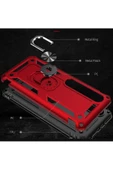 CEPCASE    Xiaomi Mi Note 10 Lite Kılıf Standlı Magnet Mıknatıslı Yüzük Armored Zırhlı Kapak thumbnail 3