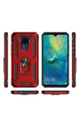 CEPCASE    Huawei Mate 30 Lite Kılıf Standlı Magnet Mıknatıslı Yüzük Armored Zırhlı Kapak thumbnail 4