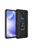CEPCASE    Xiaomi Redmi K30 Kılıf Standlı Magnet Mıknatıslı Yüzük Armored Zırhlı Kapak thumbnail 1