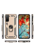 CEPCASE    Samsung Galaxy S21 Kılıf Standlı Magnet Mıknatıslı Yüzük Armored Zırhlı Kapak thumbnail 4