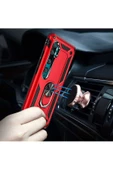 CEPCASE    Xiaomi Mi Note 10 Kılıf Standlı Magnet Mıknatıslı Yüzük Armored Zırhlı Kapak thumbnail 4