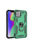 CEPCASE    Iphone 11 Pro Max Kılıf Standlı Magnet Mıknatıslı Yüzük Armored Zırhlı Kapak thumbnail 1