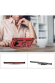 CEPCASE    Samsung Galaxy Note 9 Kılıf Standlı Magnet Mıknatıslı Yüzük Armored Zırhlı Kapak thumbnail 5