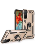 CEPCASE    Samsung Galaxy S21 Fe Kılıf Standlı Magnet Mıknatıslı Yüzük Armored Zırhlı Kapak thumbnail 1