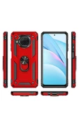 CEPCASE    Xiaomi Mi 10t Lite 5g Kılıf Standlı Magnet Mıknatıslı Yüzük Armored Zırhlı Kapak thumbnail 4