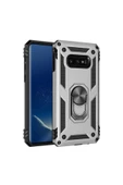 CEPCASE    Samsung Galaxy S10e Kılıf Standlı Magnet Mıknatıslı Yüzük Armored Zırhlı Kapak thumbnail 1