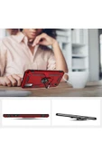 CEPCASE    Samsung Galaxy A01 Kılıf Standlı Magnet Mıknatıslı Yüzük Armored Zırhlı Kapak thumbnail 6