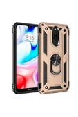 CEPCASE    Xiaomi Redmi 8 Kılıf Standlı Magnet Mıknatıslı Yüzük Armored Zırhlı Kapak thumbnail 1