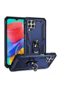 CEPCASE    Samsung Galaxy M33 Kılıf Standlı Magnet Mıknatıslı Yüzük Armored Zırhlı Kapak thumbnail 2