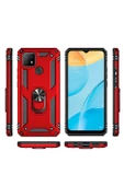 CEPCASE    Oppo A15s Kılıf Standlı Magnet Mıknatıslı Yüzük Armored Zırhlı Kapak thumbnail 4
