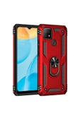 CEPCASE    Oppo A15s Kılıf Standlı Magnet Mıknatıslı Yüzük Armored Zırhlı Kapak thumbnail 3