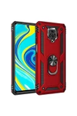 CEPCASE    Xiaomi Redmi Note 9 Pro Kılıf Standlı Magnet Mıknatıslı Yüzük Armored Zırhlı Kapak thumbnail 1