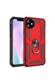 CEPCASE    Iphone 11 Kılıf Standlı Magnet Mıknatıslı Yüzük Armored Zırhlı Kapak thumbnail 2