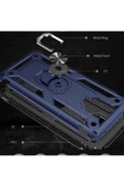 CEPCASE    Xiaomi Redmi Note 9 Pro Kılıf Standlı Magnet Mıknatıslı Yüzük Armored Zırhlı Kapak thumbnail 4
