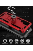 CEPCASE    Huawei P30 Pro Kılıf Standlı Magnet Mıknatıslı Yüzük Armored Zırhlı Kapak - 4