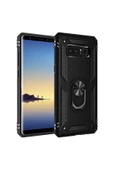 CEPCASE    Samsung Galaxy Note 8 Kılıf Standlı Magnet Mıknatıslı Yüzük Armored Zırhlı Kapak thumbnail 1