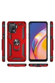 CEPCASE    Oppo Reno 5 Lite Kılıf Standlı Magnet Mıknatıslı Yüzük Armored Zırhlı Kapak thumbnail 4