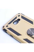 CEPCASE    Samsung Galaxy J4 Plus Kılıf Standlı Magnet Mıknatıslı Yüzük Armored Zırhlı Kapak - 4