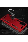 CEPCASE    Samsung Galaxy A51 Kılıf Standlı Magnet Mıknatıslı Yüzük Armored Zırhlı Kapak thumbnail 5