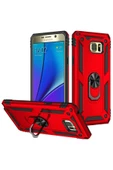 CEPCASE    Samsung Galaxy Note 5 Kılıf Standlı Magnet Mıknatıslı Yüzük Armored Zırhlı Kapak thumbnail 1