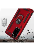 CEPCASE    Huawei P40 Kılıf Standlı Magnet Mıknatıslı Yüzük Armored Zırhlı Kapak thumbnail 6
